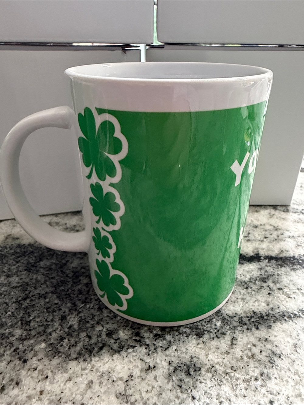 Cricut printed mug